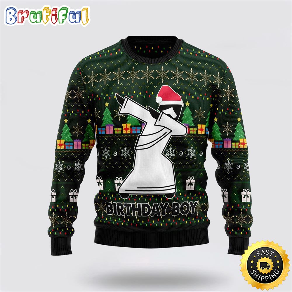 Birthday Boy Jesus Ugly Christmas Sweater Gifts For Christian Families