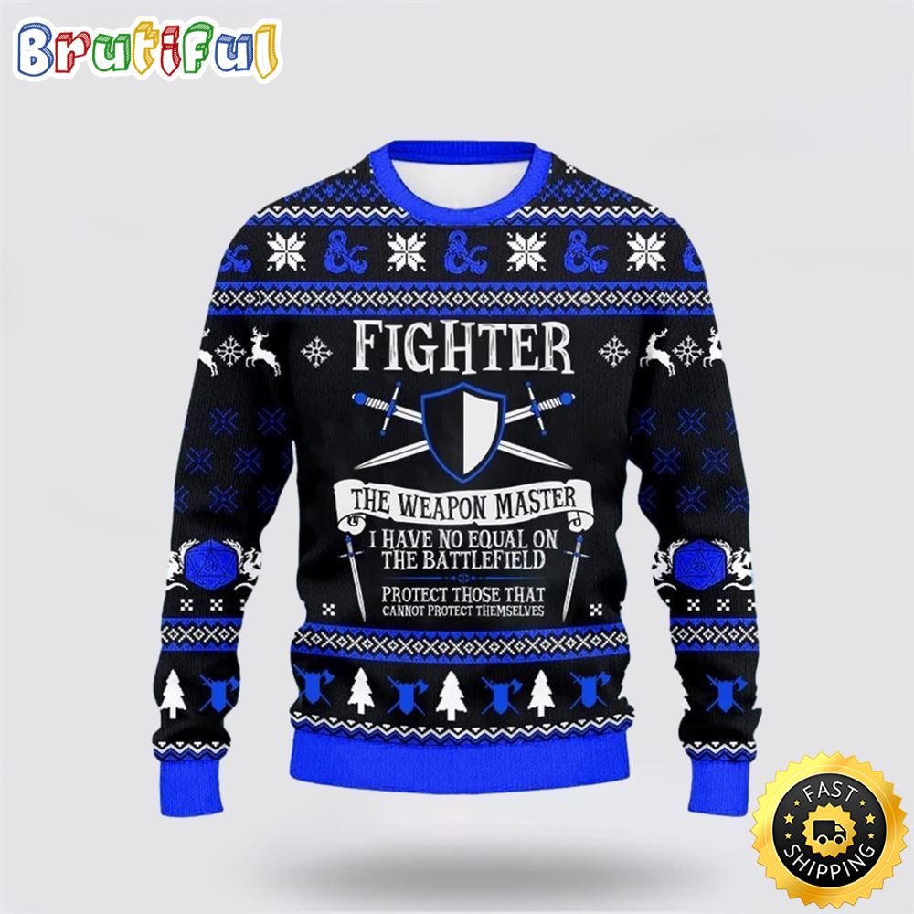 Classes Fighter Ugly Christmas Sweater Christmas Gift For That Everyone Will Love