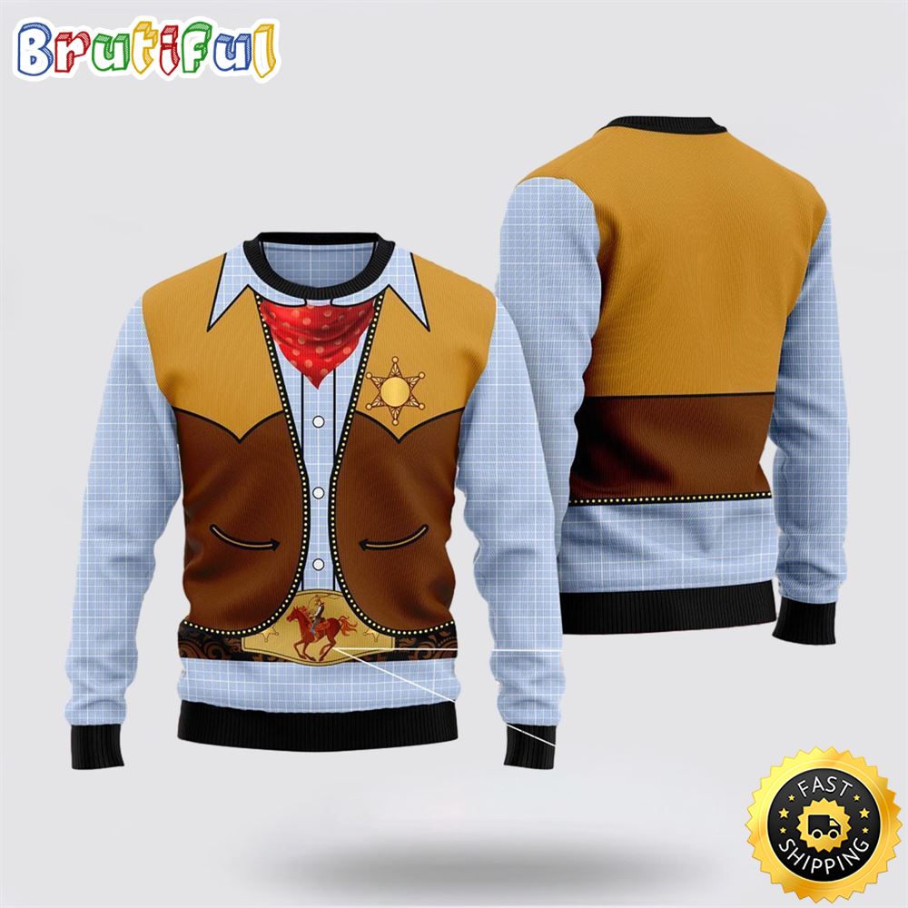 Cowboy Costume Ugly Christmas Sweater Christmas Gift For That Everyone Will Love