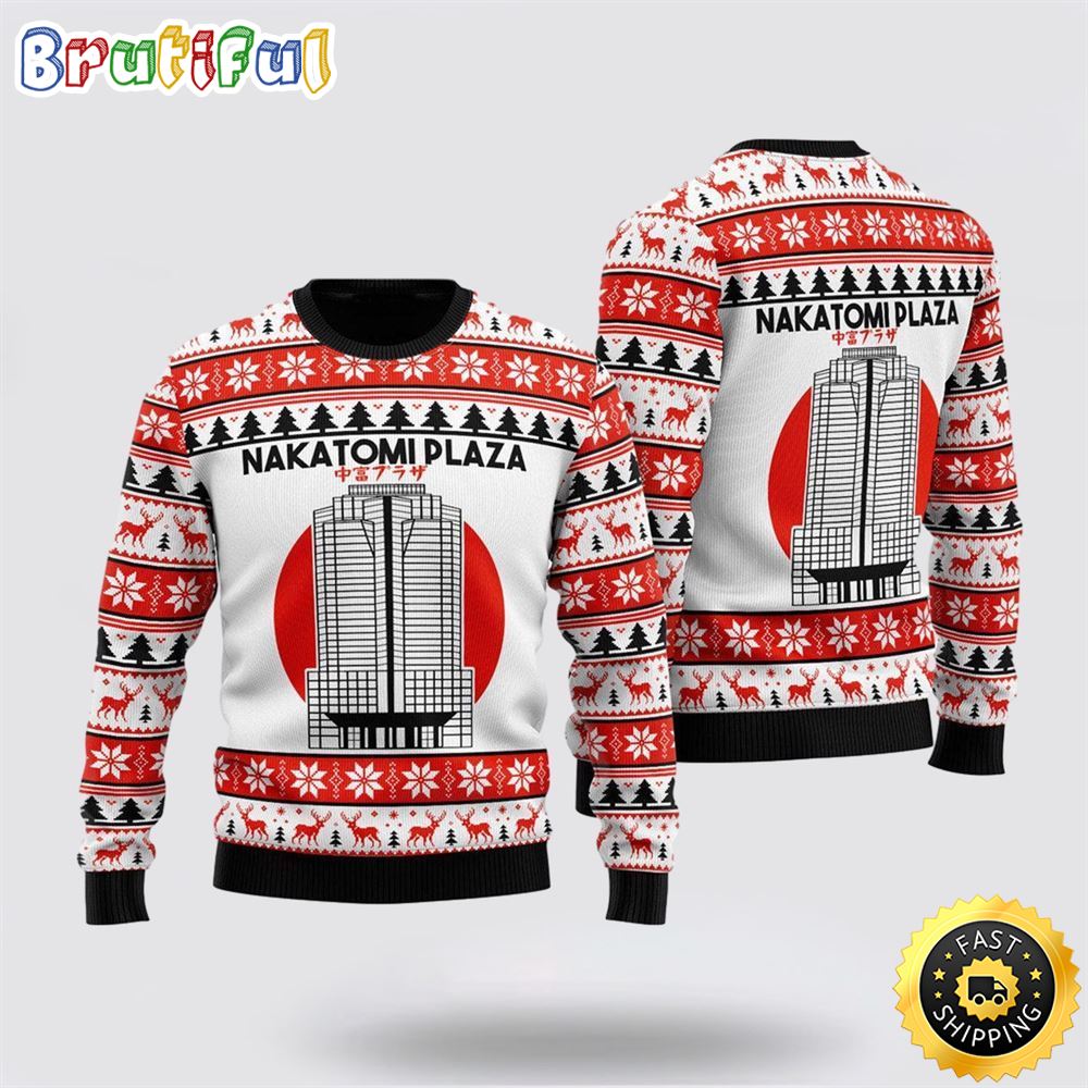 Nakatomi Plaza Christmas Party 1988 Ugly Christmas Sweater Christmas Gift For That Everyone Will Love