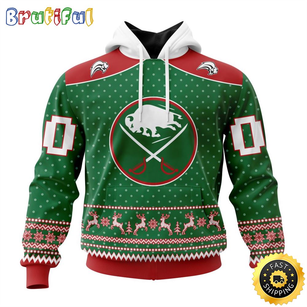 Personalized NHL Buffalo Sabres Special Ugly Christmas All Over Print 3D Hoodie Unisex Hoodie Tshirt Sweatshirt