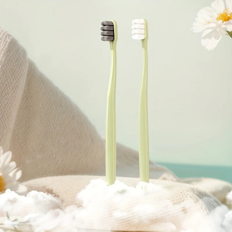 Micro-nano couple's ten thousand hair toothbrush tooth protector super soft superfine adult soft brush suitable for sensitive te