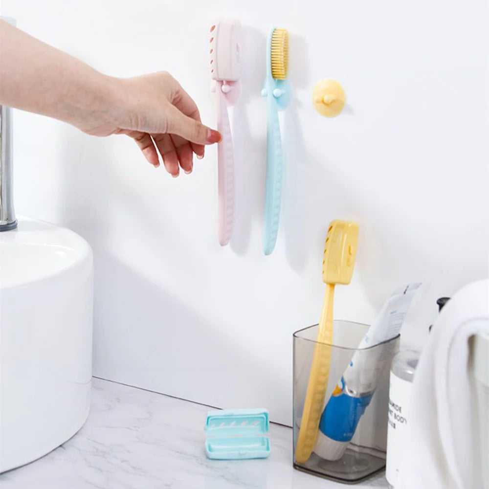 5pcs/Pack Large Head Toothbrush Korean Original Tooth Brush With Travel Case Adult Charcoal Biodegradable Oral Health Cleaning